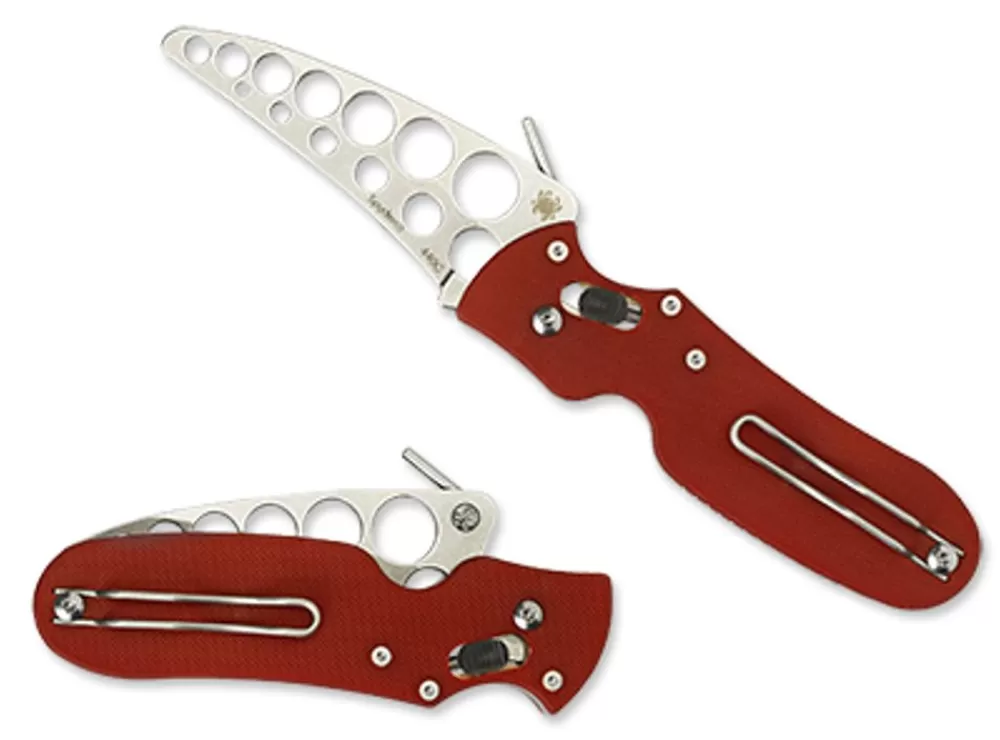 Spyderco P'Kal™ G-10 Red Trainer* Clipit