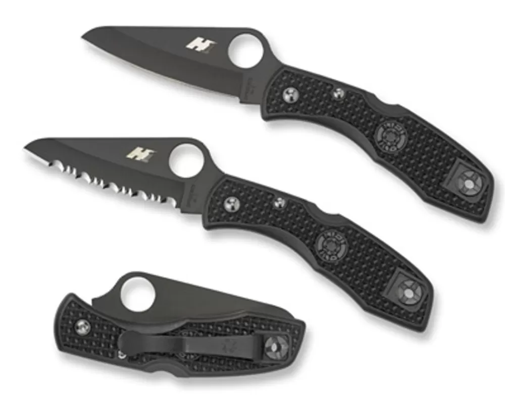 Spyderco Salt® 1 Frn Black/Black Blade* Archived Products