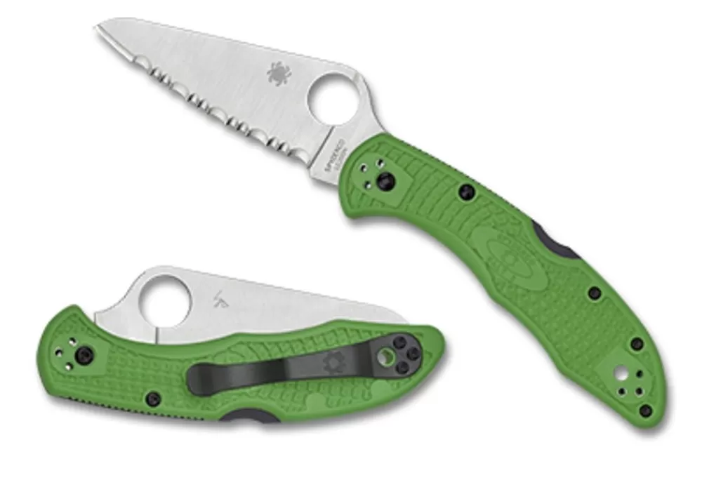 Spyderco Salt® 2 Green Lc200N* Clipit