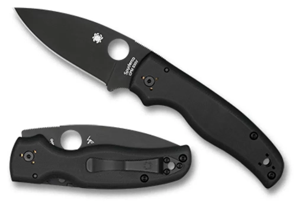 Spyderco Shaman® G-10 Black/Black Blade* Clipit