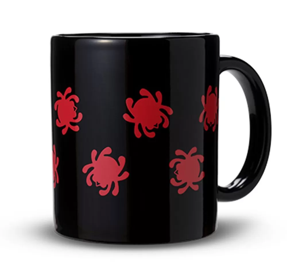 Spyderco Mug Black W/Red Bugs* Accessories