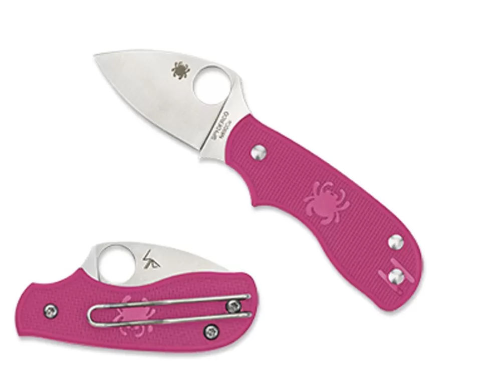 Spyderco Squeak™ Frn Pink* Non-Locking Folding