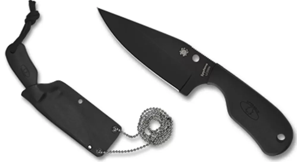 Spyderco Subway Bowie™ Black Blade* Fixed Blades