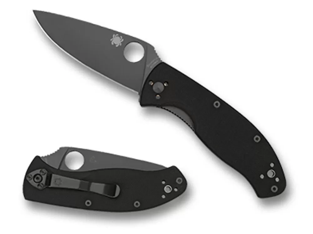 Spyderco Tenacious® G-10 Black/Black Blade* Clipit