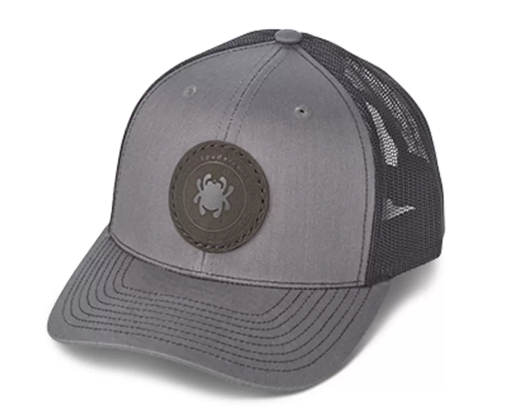 Spyderco Trucker Hat Charcoal/Black With Patch* Accessories