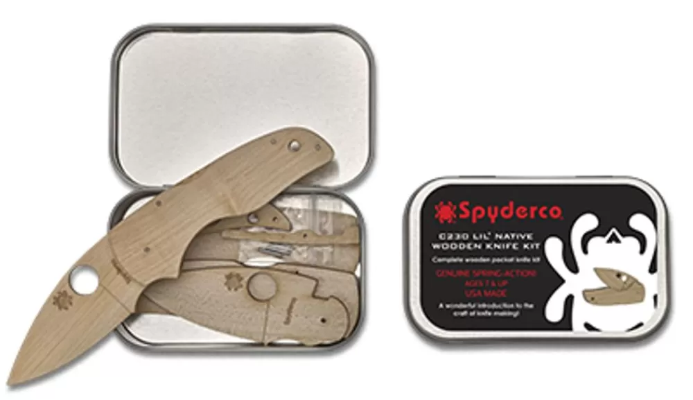 Spyderco Wooden Kit Lil' Native®* Accessories