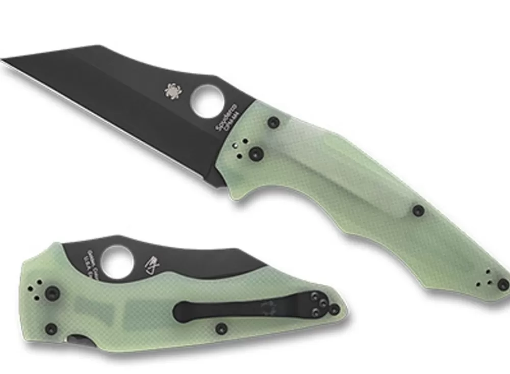 Spyderco Yojumbo™ Natural G-10 Cpm M4 Black Blade Exclusive* Exclusives